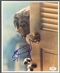 E.T.: Steven Spielberg Signed 8 x 10 Photo (PSA/DNA)