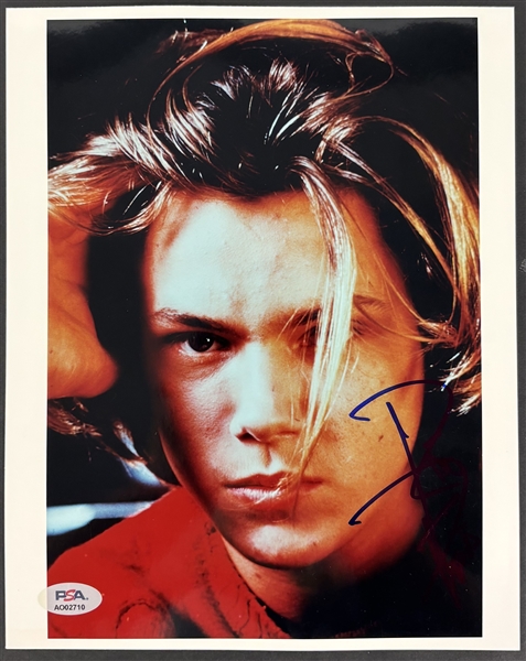 River Phoenix Signed 8" x 10" Photo (PSA/DNA LOA)