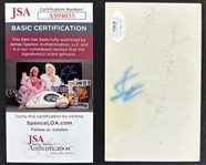 Leonardo DiCaprio Signed 3 x 5 Segment w/ Early Autograph! (JSA)
