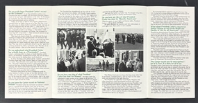 Jimmy Carter Signed Re-Election Campaign Brochure w/ Rare Full Name Autograph! (JSA)