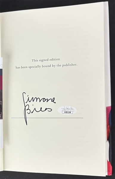 Simone Biles Signed "Courage to Soar" Hardcover Book (JSA)