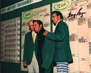 Masters Winners Signed Lot of Eleven (11) 8 x 10 Photos with Rahm, Nelson, Player, etc. (Third Party Guaranteed)