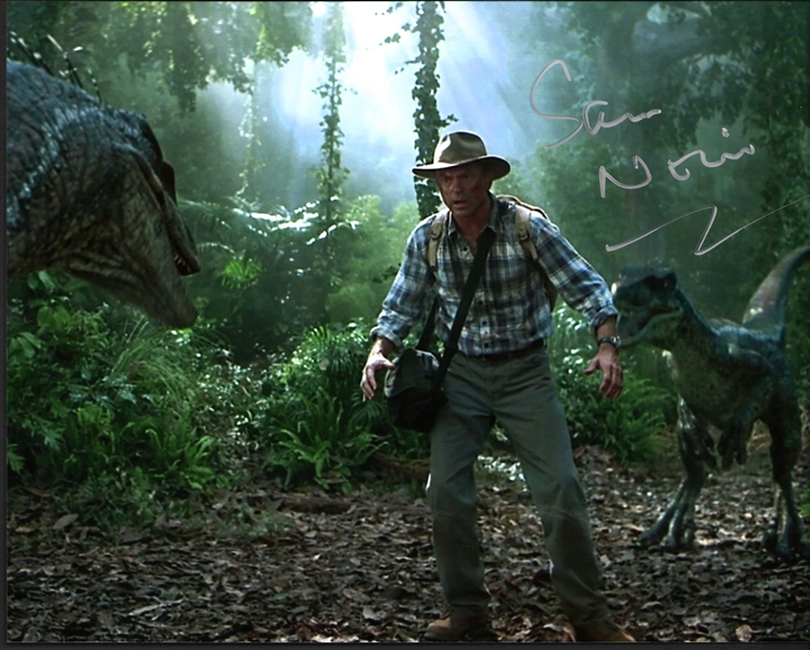 Jurassic Park: Sam Neill Signed 8" x 10" Photo (Third Party Guaranteed)