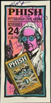 Phish: Fully Group Signed 4.25 x 8.75 Handbill (Beckett/BAS)