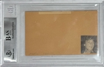 Star Wars: Mark Hamill Signed 3 x 5 Page (Beckett/BAS Encapsulated)
