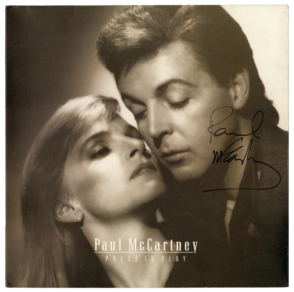 Paul McCartney Signed "Press to Play" Album Cover (Third Party Guaranteed)