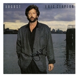 Eric Clapton Signed August Album Cover (Third Party Guaranteed)
