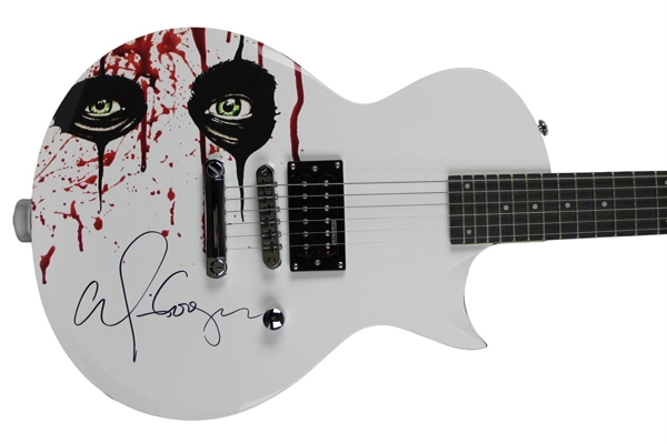 Alice Cooper Signed Custom Guitar (JSA)