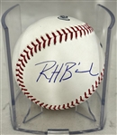 Hunter Biden Ultra Rare In-Person Signed OML Baseball with EXACT Photo Proof (Beckett/BAS)
