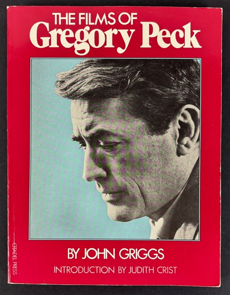 Gregory Peck Signed "The Films of Gregory Peck" (Beckett/BAS)