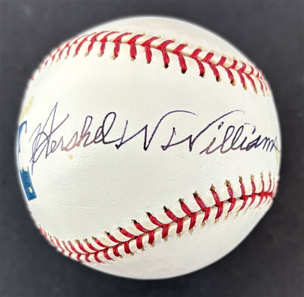 WWII Veteran Hershel Woody Williams Signed Rawlings OML Baseball (JSA) 