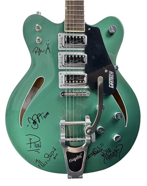 Slightly Stoopid Group Signed Gretsch Electromatic Guitar (5 Sigs)(JSA LOA)