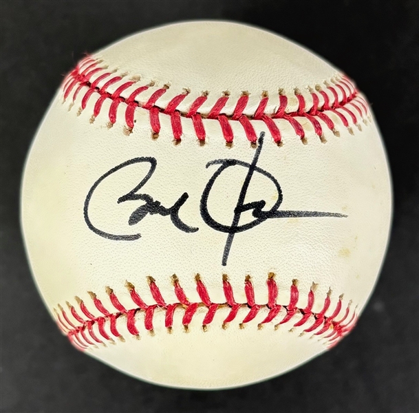 Barack Obama Signed OML Baseball (Beckett/BAS)