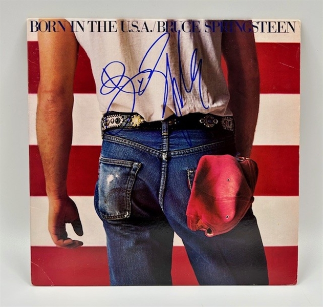Bruce Springsteen Signed "Born in the U.S.A." Album Cover (Beckett/BAS LOA)