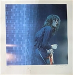 Led Zeppelin: Jimmy Page Signed Ltd. Ed. Artist Proof 30" x 33" Lithograph (Beckett/BAS LOA)