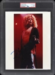 Led Zeppelin: Robert Plant Signed 8" x 10" Photo (PSA/DNA Encapsulated)