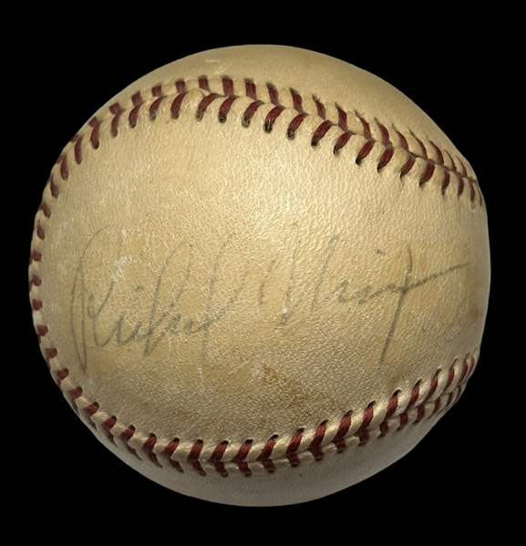President Richard Nixon Signed Official A.L. Baseball (PSA/DNA)