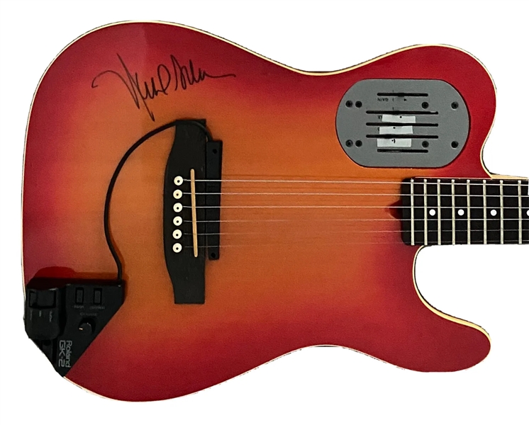 Journey: Neal Schon Owned, Signed, & Stage Used Godin Acousticaster Guitar (Schon COA)(Beckett/BAS)