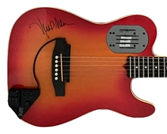 Journey: Neal Schon Owned, Signed, & Stage Used Godin Acousticaster Guitar (Schon COA)(Beckett/BAS)