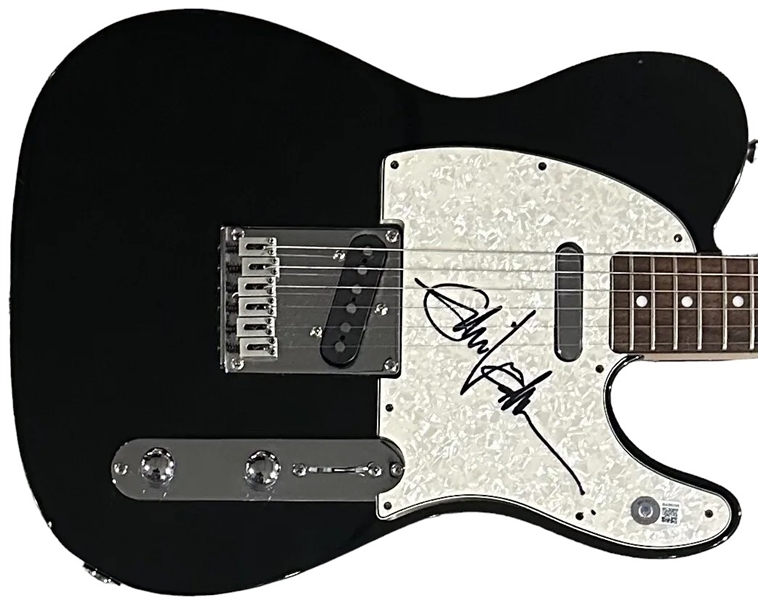 Pearl Jam: Eddie Vedder Signed Telecaster Style Guitar (Beckett/BAS LOA)