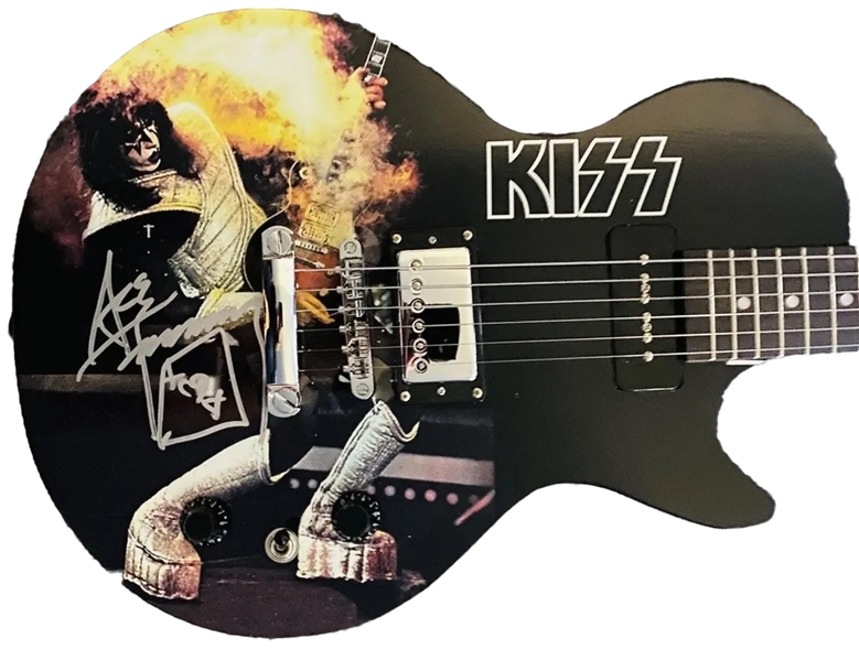 KISS: Ace Frehley Signed Custom Graphic Electric Guitar (Beckett/BAS)