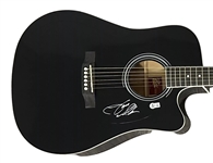 Jason Aldean Signed Acoustic Guitar (Beckett/BAS Witnessed)