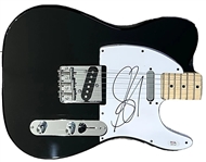 Aerosmith: Steven Tyler Signed Telecaster Style Guitar (PSA/DNA)