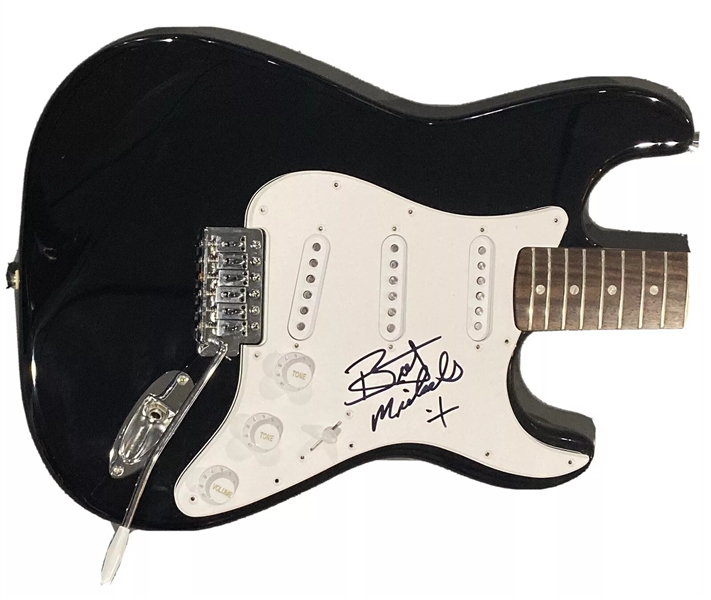 Bret Michaels Signed Strat Style Guitar (Beckett/BAS)