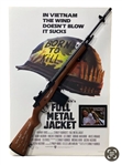 Full Metal Jacket: Vincent D’Onofrio Signed Replica M-1 Rifle w/ Movie Inscription (JSA COA)