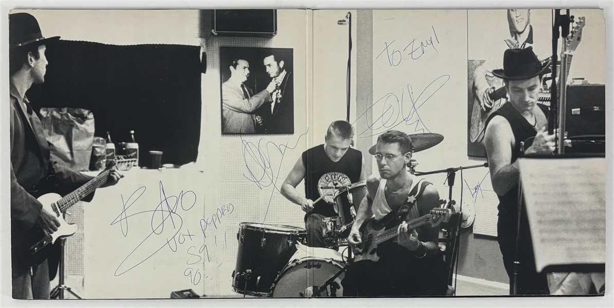 U2: Group Signed "Rattle and Hum" Record Album (Beckett/BAS LOA)(Tracks LOA)