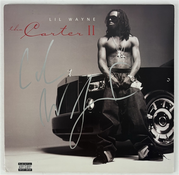 Lil Wayne Signed "The Carter II" Signed Album Cover (Beckett/BAS LOA)