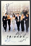 Friends: RARE Full Cast Signed 11" x 17" Photo w/ Aniston, Perry, & More! (PSA/DNA & Beckett/ BAS LOAs)