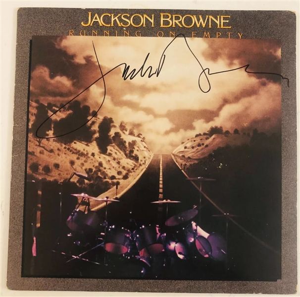 Jackson Brown Signed "Running on Empty" Album (Beckett/BAS) (John Brennan Collection) 