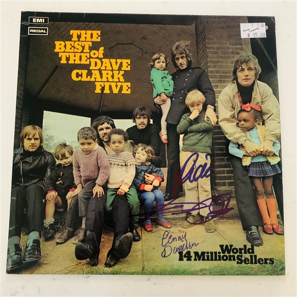 The Dave Clark Five Signed "The Best of the Dave Clark Five" Album (Beckett/BAS) (John Brennan Collection) 