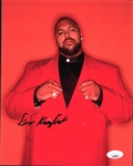 Suge Knight (Death Row Records) RARE Signed 8" x 10" Color Photo (JSA LOA)
