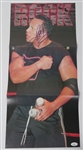 Dwayne "The Rock" Johnson Signed 10.5" x 23" WWE Poster (JSA COA)