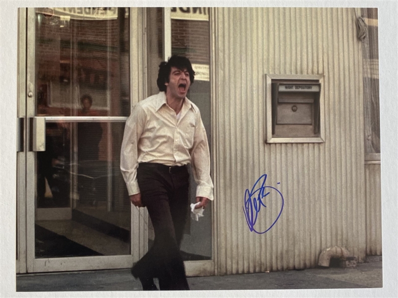 Al Pacino Signed 11" x 14" Dog Day Afternoon Photo (JSA COA)(Ulrich Collection)