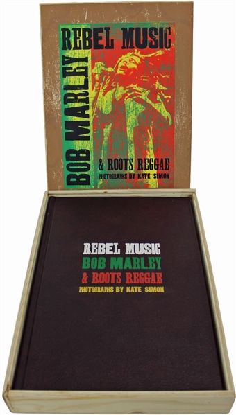 Bob Marley: Rebel Music and Roots Reggae Book Signed by Eric Clapton (#6/350)