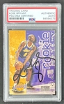 Kobe Bryant Signed 1996-1997 Skybox Rookie Card #203 (PSA/DNA Encapsulated)