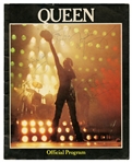 Queen: Group Signed 1980 Tour Program (Beckett/BAS LOA)(Tracks LTD)