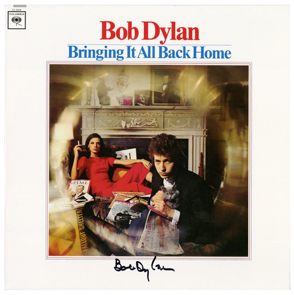 Bob Dylan Signed Bringing it All Back Home Album (JSA & Tracks LOAs)(Manager Jeff Rosen Provenance)