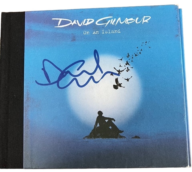 David Gilmour Signed "On An Island" CD (PSA/DNA LOA)