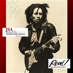 Bob Marley Spectacular Signed & Inscribed 7.75" x 9.25" Photograph - The Nicest Weve Ever Handled! (JSA & Epperson/REAL LOAs)