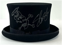 Guns N Roses: Slash Signed Top Hat with Beautiful Detailed Sketch & Inscriptions! (Beckett/BAS LOA & Epperson/REAL LOA)
