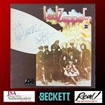 Led Zeppelin Incredible Group Signed "Led Zeppelin II" First UK Pressing Record Album - One of the Finest in Existence! (Beckett/BAS, JSA & Epperson/REAL LOAs)