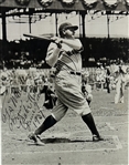Babe Ruth Superb Signed & Inscribed 8" x 10" B&W Photo in Yankees Uniform with MINT 9 Autograph! (Beckett/BAS LOA)