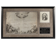 George Washington & Henry Knox Signed Society of Cincinnati Document (PSA/DNA LOA)