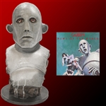 Queen: Frank Kelly Freas 1977 Frank The Robot Large Concept Bust Used in Design Process for "News of the World" Album Cover!