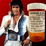 Elvis Presleys Prescription Container for Triavil - From the Collection of His Las Vegas Physician Dr. Elias Ghanem