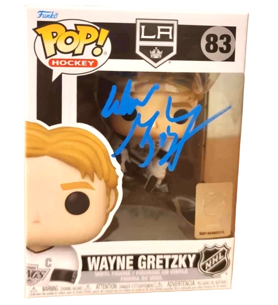 Wayne Gretzky In-Person Signed Funko Pop Figure in Box (Third Party Guaranteed)